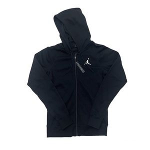 Jordan Black Zip Up hoodie